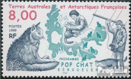 Französ. Gebiete Antarktis 394 (kompl.Ausg.) Postfrisch 1999 Pop Chat Programm - Unused Stamps