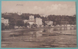 Piran Portorož / Pirano Portorose - Badehütten Vor Villen - Eslovenia