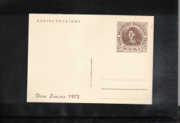 Poland/ Polska 1972 Astronomy Nicolaus Kopernikus - Stamp Day Interesting Postcard - Sterrenkunde