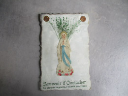 SOUVENIR OOSTACKER OOSTAKKER BELLE CARTE FANTAISIE DECOUPI CHROMO - Gent