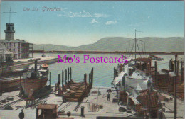 Gibraltar Postcard - The Slip Boatyard  DZ126 - Gibilterra