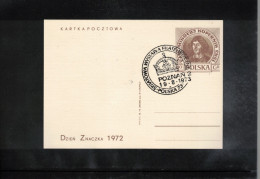 Poland/ Polska 1973 Astronomy Nicolaus Kopernikus - World Philatelic Exhibition Poznan Interesting Postcard - Astronomùia