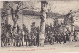 Procession Des Rameaux Dans Les LANDES, éditeurs Maury-Bernède ; Animée - Otros & Sin Clasificación