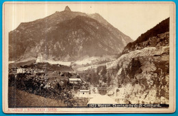 PHOTO Photographie CAB Cabinet A. GABLER - Suisse WASSEN UR Uri - Chemin De Fer Du St-Gotthard - Europa