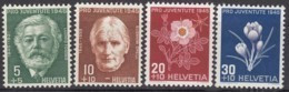 SCHWEIZ  465-468,  Postfrisch **, Pro Juventute 1945, Alpenblumen - Ungebraucht