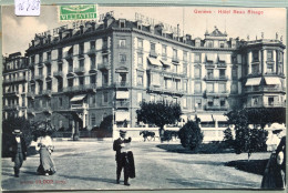 Genève - Grand Hôtel Beau-Rivage - Char Hippomobile, Passants (16'288) - Genève