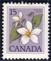 (C07-87a) Canada Violet Violette MNH ** Neuf SC - Nuevos
