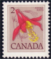 (C07-82b) Canada Ancolie Western Columbine 1979 MNH ** Neuf SC - Autres & Non Classés