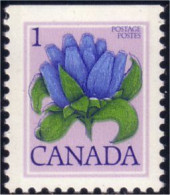 (C07-81ah) Canada Gentian Gentiane Carnet Booklet 1979 MNH ** Neuf SC - Ongebruikt