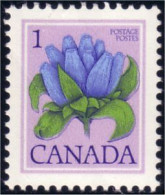 (C07-81a) Canada Gentian Gentiane 1979 MNH ** Neuf SC - Unused Stamps