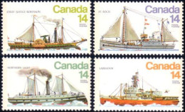 (C07-76-79a) Canada Brise-glace Ice Vessels MNH ** Neuf SC - Nuovi