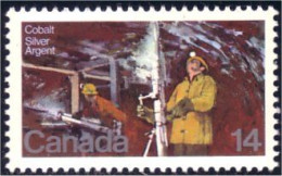 (C07-65b) Canada Cobalt Silver Mining Mine Argent MNH ** Neuf SC - Mineralien