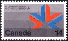 (C07-57a) Canada Emblem Jeux Commonwealth Games MNH ** Neuf SC - Unused Stamps