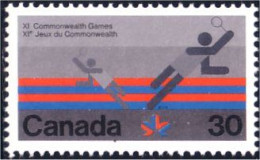 (C07-58a) Canada Biathlon Jeux Commonwealth Games MNH ** Neuf SC - Ongebruikt