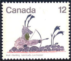 (C07-50a) Canada Chasse Caribou Hunting MNH ** Neuf SC - Nuevos