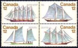 (C07-46aa) Canada Voiliers Sailing Ships Se-tenant MNH ** Neuf SC - Nuovi