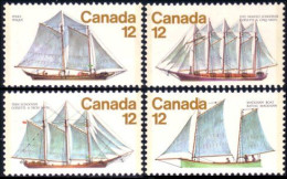 (C07-44-47a) Canada Voiliers Sailing Ships MNH ** Neuf SC - Ongebruikt