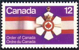 (C07-36b) Canada Ordre Order Medaille Medal Ruban Ribbon MNH ** Neuf SC - Militares