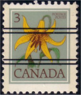 (C07-08xxa) Canada Lis Lily Precancel Pre-oblitere MNH ** Neuf SC - Nuovi