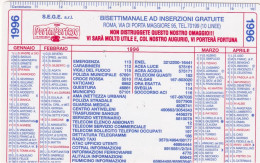 Calendarietto - Portaportese - Roma - Anno 1998 - Petit Format : 1991-00