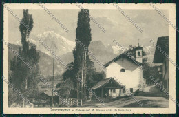 Aosta Courmayeur Cartolina QQ5857 - Aosta