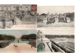 LES EXTERIERS DU PALAIS DE FONTAINEBLEAU -VINGT SIX CARTES (24 CPA Et 2CPSM) - Fontainebleau