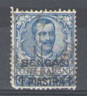 BENGASI 1901 1 PI. SU 25 C. USATO - Bureaux D'Europe & D'Asie