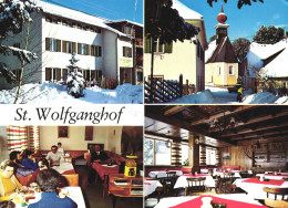 ST. WOLFGANG, MULTIPLE VIEWS, ARCHITECTURE, RESTAURANT, CHURCH, AUSTRIA, POSTCARD - St. Wolfgang