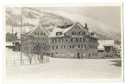 SAMADEN: Bahnhofquartier Mit Hotel Terminus, Foto-AK ~1930 - Autres & Non Classés
