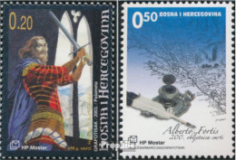 Bosnien - Kroat. Post Mostar 117,119 (kompl.Ausg.) Postfrisch 2003 Stjepan II. Fortis - Bosnia And Herzegovina