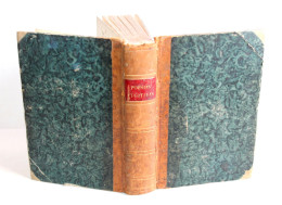 POESIES FUGITIVE De JACQUES DELILLE + DITHYRAMBE SUR L'IMMORTALITE DE L'AME 1809 / ANCIEN LIVRE XIXe SIECLE (1803.156) - French Authors