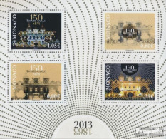 Monaco Block107 (kompl.Ausg.) Postfrisch 2013 Casino Und Hotelgesellschaft - Ungebraucht