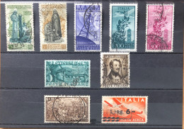 1947 And 1948 - Presidency De Nicola / Einaudi - ITALY STAMPS - 1946-60: Used