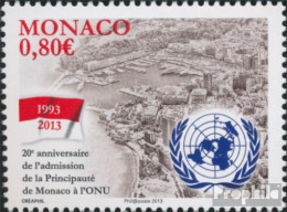 Monaco 3137 (kompl.Ausg.) Postfrisch 2013 Mitgliedschaft In Der UNO - Nuevos