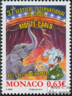 Monaco 3116 (kompl.Ausg.) Postfrisch 2013 Zirkusfestival - Unused Stamps