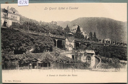 Montreux - Territet - Le Grand Hôtel - 4. Les Tennis Et L'escalier Des Roses (16'296) - Genève