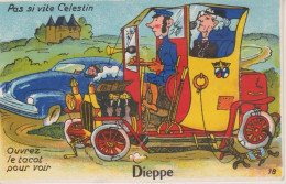 76 - DIEPPE - CARTE A SYSTEME - Dieppe