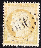 France N°  55 - 15c Bistre Oblitéré - Cérès - 1871-1875 Cérès