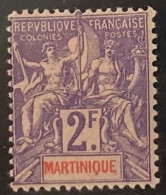 Martinique YT N° 50 Neuf *. TB - Unused Stamps