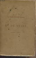 Mme De Staël - "Les Grands écrivains Français" - Sorel Albert - 1890 - Biografía