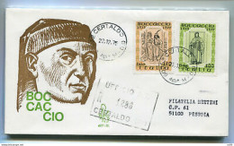 Italia FDC Venetia 1975 Boccaccio  Viaggiata Racc. Per L'Italia - FDC