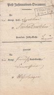 Preussen Brief R2 Erxleben 4.10. Gel. Nach Neuhaldensleben - Storia Postale