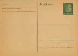ALEMANIA REICH , 1941 , TARJETA ENTERO POSTAL  SIN CIRCULAR , SOBRECARGA " UKRAINE " , UCRANIA - Autres & Non Classés