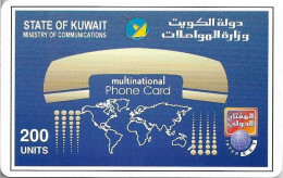 Kuwait - InterKey - Multinational Phone Card, GRC04, Remote Mem. 200U, 1.000ex, Mint Unscratched - Koweït