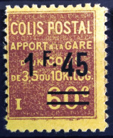 FRANCE                          COLIS POSTAUX   N° 88                   NEUF* - Ongebruikt