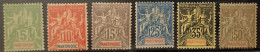 Martinique YT N° 44/49 Neufs *. TB - Unused Stamps