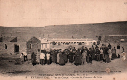 CPA - TATAHOUINE - Campagne Sud-Tunisien 1915/17 - Vie Au Camp Corvée De Pommes De Terre - Edition J.Allouche - Tunesië