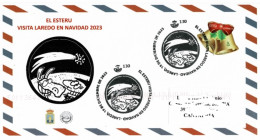 2023 SPAIN. Circulated Letter With Special Cancellation Of The Local Santa Claus Of Cantabria (North Of Spain) - Christmas