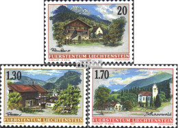 Liechtenstein 1148-1150 (kompl.Ausg.) Postfrisch 1997 Dorfansicht - Nuovi