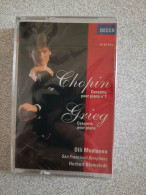 K7 Audio : Chopin Concerto Pour Piano N° 1 - Grieg Concerto Pour Piano (NEUVE SOUS BLISTER) - Audio Tapes